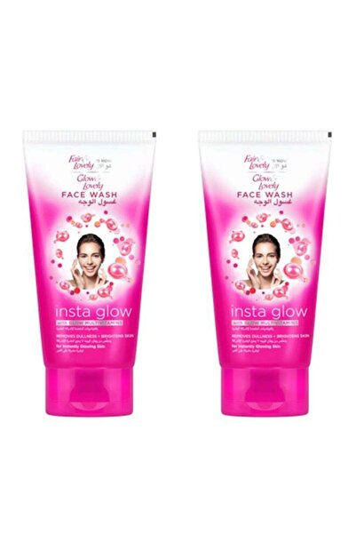 Fair & Lovely Instant Glow Face Wash Multicolour 2x150ml