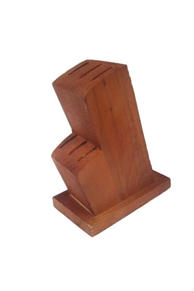 NN Suport lemn pentru 6 cutite