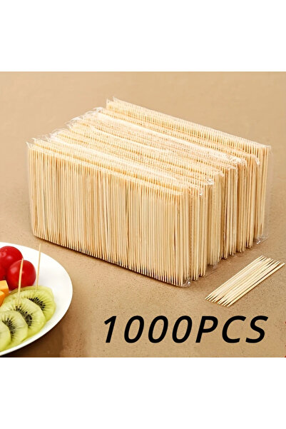 Choice 1000 قطعة من أعواد الأسنان ذات الرأسين للاستخدام مرة واحدة مصنوعة من خ...