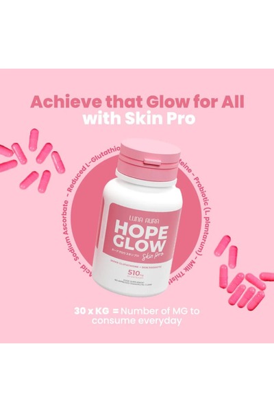 Hope Luna Aura Glow Skin Pro – 3 Bottles