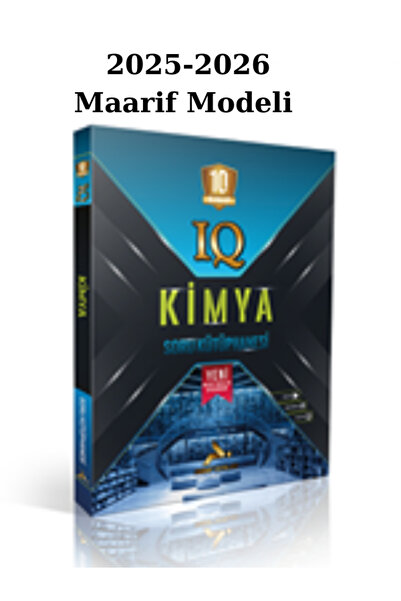 paraf yayınları Paraf 10. Sınıf Kimya Iq Soru Kütüphanesi 2025/26 Maarif Modeli