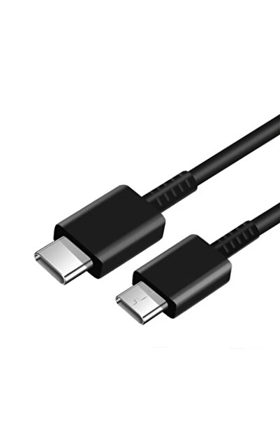 Choice كابل شحن فائق السرعة أسود بطول مترين وقوة 45 واط لهواتف S20 وS21 وS22 ...