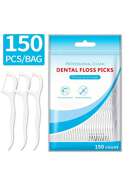 Choice 150 قطعة 600 قطعة حزمة عائلية من الخيط السني الخيط المسطح فائق النعومة...