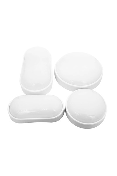 Choice Cold White Oval 20W 16W 20W Outdoor LED Wall Lamp Garden Porch Surface Mounted Oval Sconce Lighting