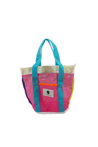 Choice As picture Multifunction Large Capacity Mesh Shower Beach Bags Women Portable Dorm Bathroom Tote Bag