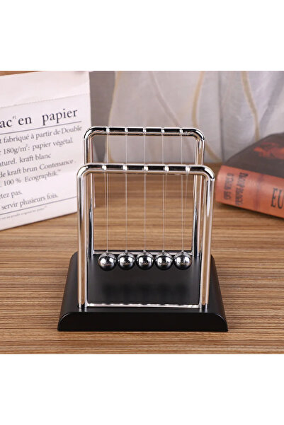 Choice زينة مكتبية صغيرة الحجم باللون الأسود زينة مادية زينة كرة نيوتن هدايا ...