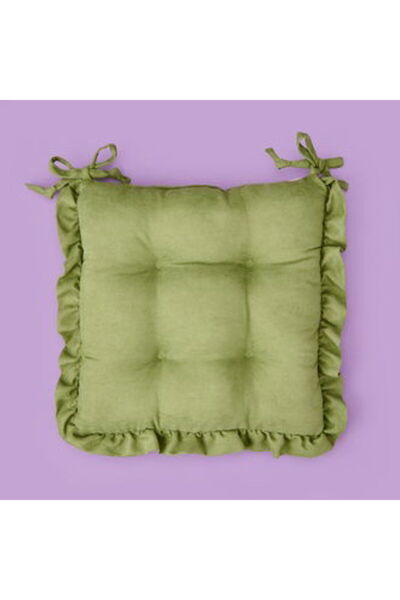 Evidea Soft Nora Chair Cushion - Green - 40X40 cm