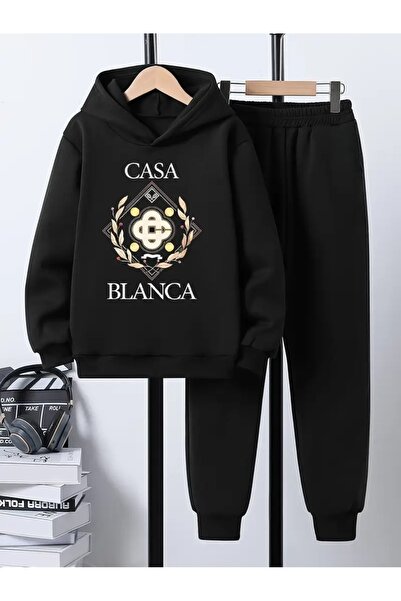 Cevval Παιδικό φούτερ με κουκούλα και φούτερ με στάμπα 3 νήματα με ανάλαφρο χρώμα για το φθινόπωρο/το χειμώνα