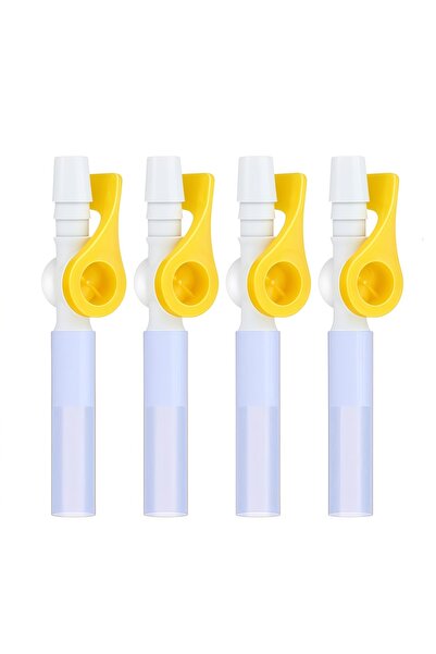 Choice1 4 قطع 4 قطع/14 قطعة صمام قسطرة مريح - صنبور ذو مقبض سهل الاستخدام، حو...