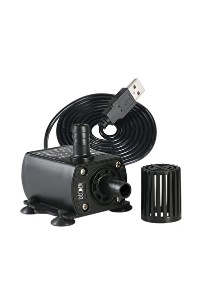 Choice 4.8W black USB DC5V 4.8W Ultra-quiet Mini Brushless Water Pump Waterproof Submersible Fountain Aquar