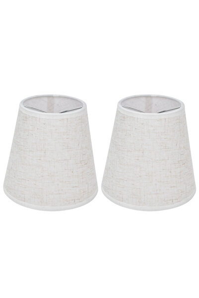 Choice PT09 2Pcs Table Lamp Shade Cover for E14 Bulbs Fabric Clip On Lampshade for Candlestick Lamps Chande