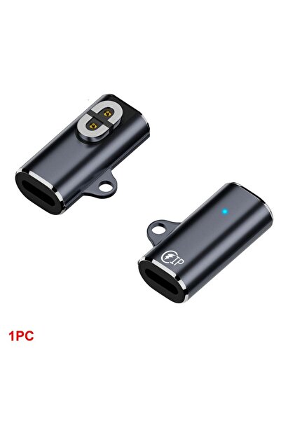 Choice شاحن مغناطيسي iOS للثني الأوسط سماعة رأس تعمل بتقنية توصيل العظام محول شحن 90 درجة للثني