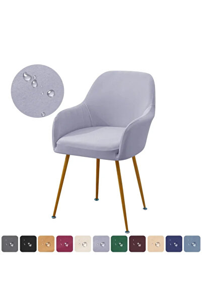 Choice غطاء كرسي A5 قطعة واحدة، غطاء كرسي مرن بذراعين مرتفعين، غطاء مقعد خلفي...