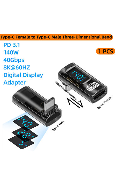 Choice CG-CM LT SX TM محول USB C بزاوية 90 درجة محول من النوع C على شكل حرف U...