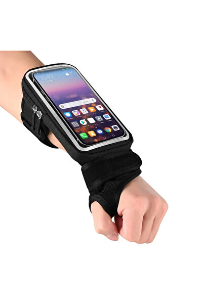 Choice Black HAISSKY Running Sports Wristband Bags For iPhone 17 16 Pro Max 1...