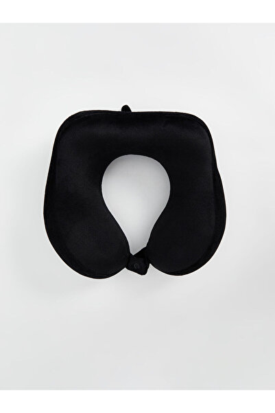 LC Waikiki Siyah Çıt Çıt Kapamalı Boyun Yastığı