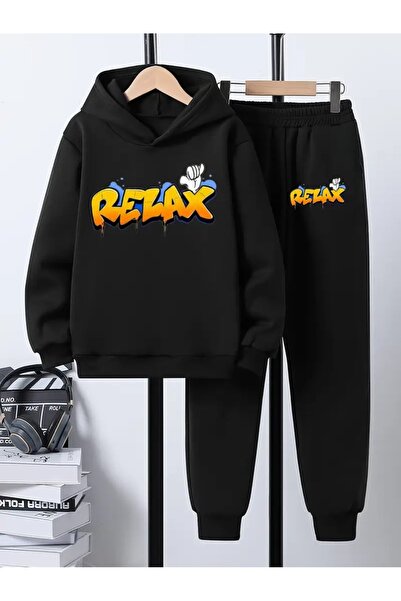 Cevval Παιδικό φούτερ με κουκούλα και φούτερ με στάμπα 3 νήματα με ανάλαφρο χρώμα για το φθινόπωρο/το χειμώνα