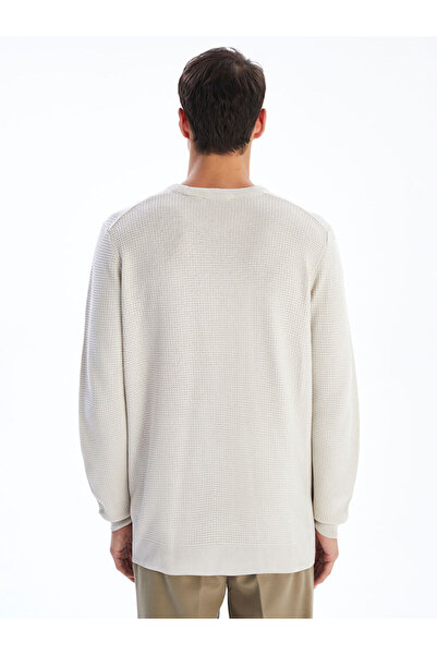 LC Waikiki Sparkling Choices from Shining Store |   Crew Neck Checkered Men's Knitwear Sweater