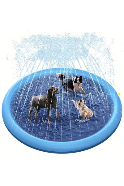 Choice 100 سم 39.4 بوصة L مسبح للكلاب حصيرة نفخ قابلة للنفخ للحيوانات الأليفة...