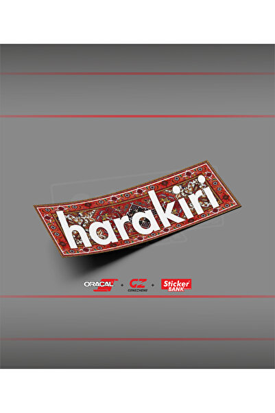 Sticker Bank ملصق سيارة من StickerBank، ملصق هاراكيري سلاپ