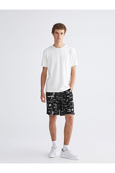 LC Waikiki Standardfit Printed Men's Shorts from Uzg Store for Style Enthusiasts