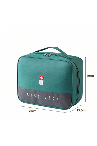 Choice 1pcs Green L Medical Bag Portable Travel First Aid Kit Waterproof Large Capacity Medicine Storage Or
