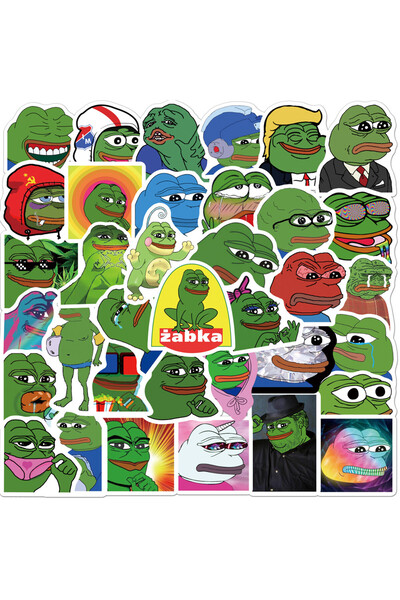 Choice 50 قطعة 50 قطعة ملصقات مضحكة على شكل ضفدع بيبي ملصقات ضفدع بيبي للهاتف...