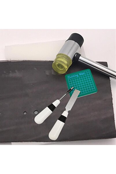 Choice1 مجموعة أدوات قطع عروة الخياطة باللونين الأبيض والأسود أدوات قطع الثقو...