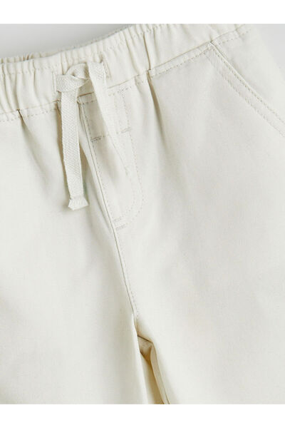 LC Waikiki Gabardine Boy's Trousers with Elastic Waist