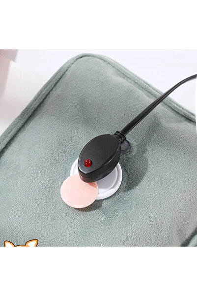Choice pink Electric Hot Water Bag Soft Winter Hand Warmer Reusable Bottle EU Plug Rechargeable Pocket