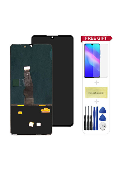 choice2 شاشة AMOLED سوداء بدون إطار مقاس 6.1 بوصة لطراز P30، مجموعة محول رقمي...