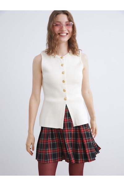 LC Waikiki Xside Crew Neck Women's Knitwear Vest