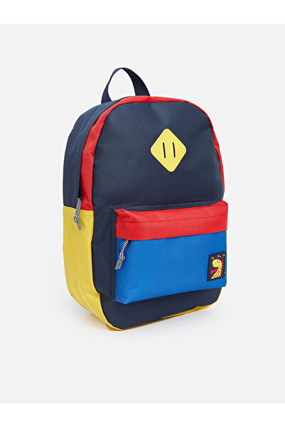 LC Waikiki Leave Your Style with Us |   Color Block Boys' Backpack