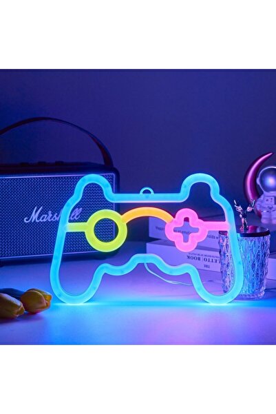 Choice مصباح نيون LED متعدد الألوان يعمل بمنفذ USB، مناسب لغرف الألعاب.