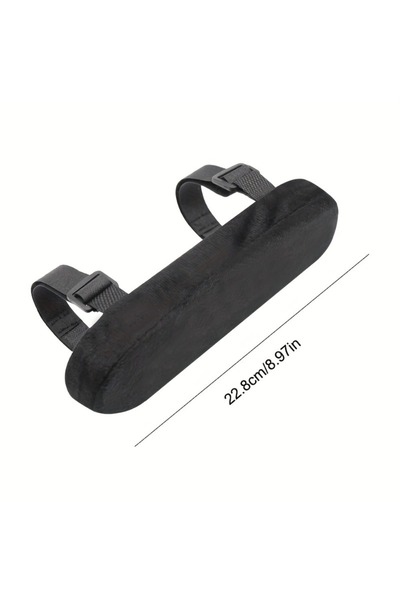 Choice black 1/2pcs Sponge Armrest Pad, Elbow Support Pad for Arm Decompressi...