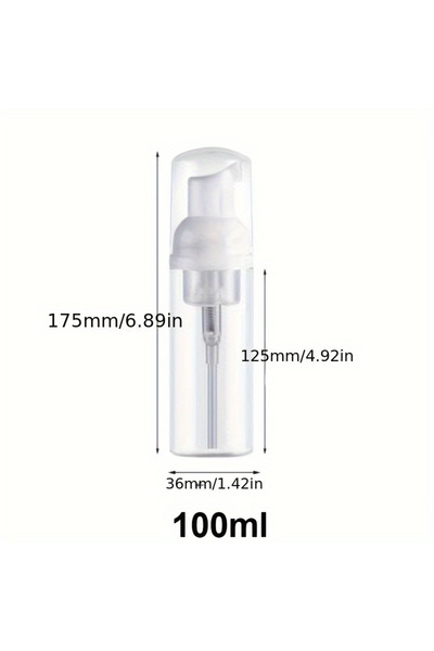 Choice 100 مل [موزع رغوة 30/60/100 مل] زجاجة رغوة موزع رغوة فارغ لصابون اليدين، لاش