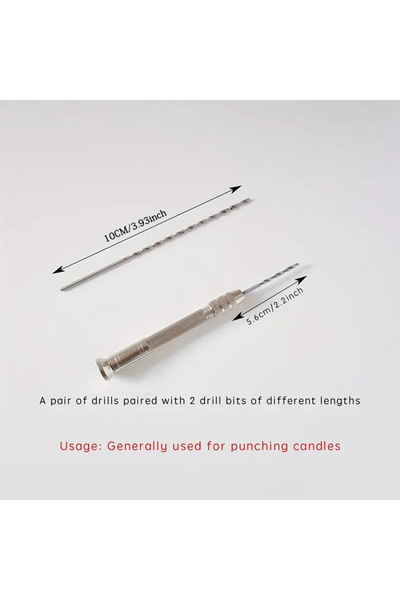 Choice مجموعة A مجموعة أدوات ثقب الشموع إبرة ثقب قلب الشمعة ثقوب محفورة لصنع ...