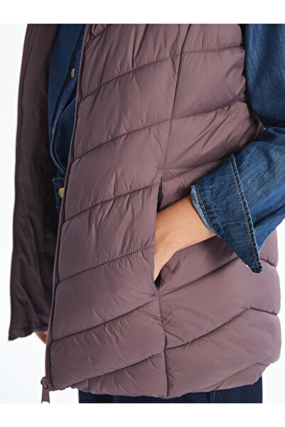 LC Waikiki Kapüşonlu Kadın Şişme Yelek