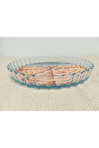 Crf Home Forma tarta termorezistenta CRF Home, sticla borosilicata, 27 x 3 cm