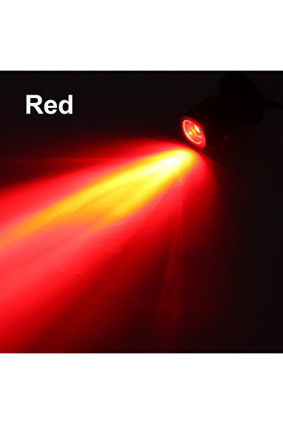 Choice مصباح سقف دوار أسود أحمر مثبت على السطح بمنفذ USB صغير 5 فولت 1 واط لعرض المجوهرات