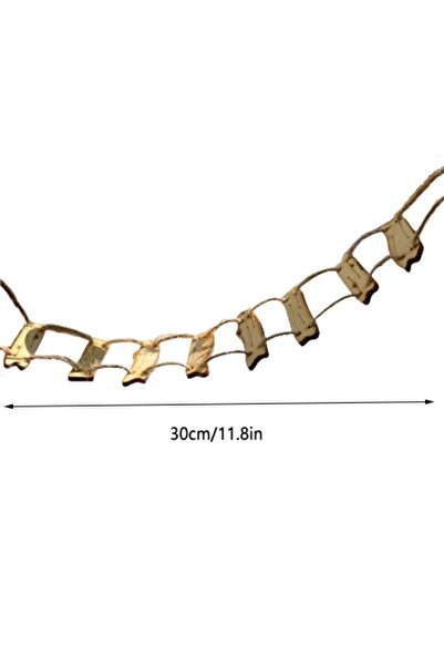 Choice ST-1PCS سلم حبلي خشبي على شكل جسر خرافي، ديكور حديقة خرافية مصغرة لفنا...