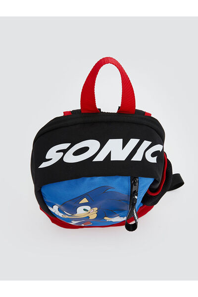 LC Waikiki Blue Printed Boy's Backpack