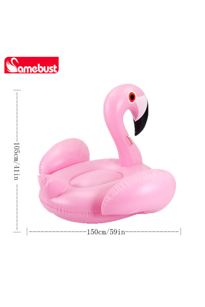 Choice S Pink Camebust Inflatable Floating Swimming Pool Floats Flamingo Rider Animal Lounge for Party Deco
