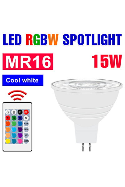 Choice لمبة LED MR16 شفافة بيضاء باردة RGB E27 ضوء 220V لمبات ملونة E14 ضوء ك...