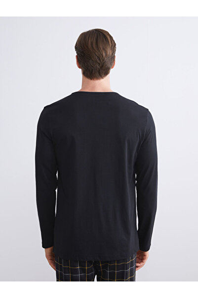 LC Waikiki   Black Standard Fit Men's Pajama Set