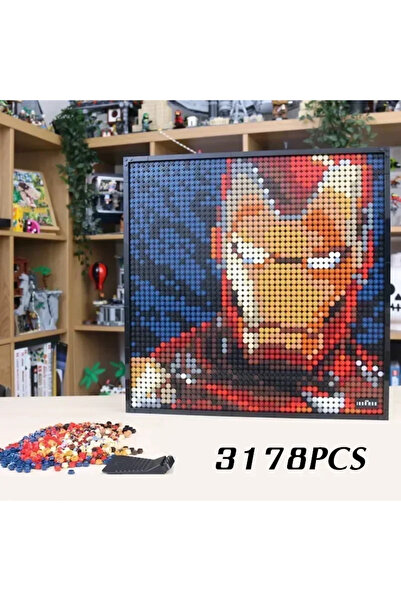 Choice لا يوجد صندوق فن الفسيفساء الرسم ميكانيكي أفاتار بكسل ديكور المنزل عرض...