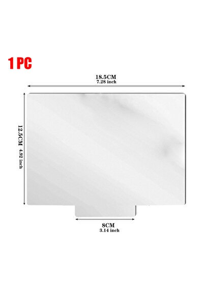 Choice D 1PC 1/3/5 Pcs Acrylic Sheet Clear Cast for LED Light Base Transparent Panel Board with Protective