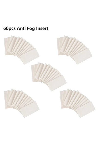 Choice 60 قطعة من شرائط امتصاص الرطوبة المضادة للضباب القابلة لإعادة الاستخدا...