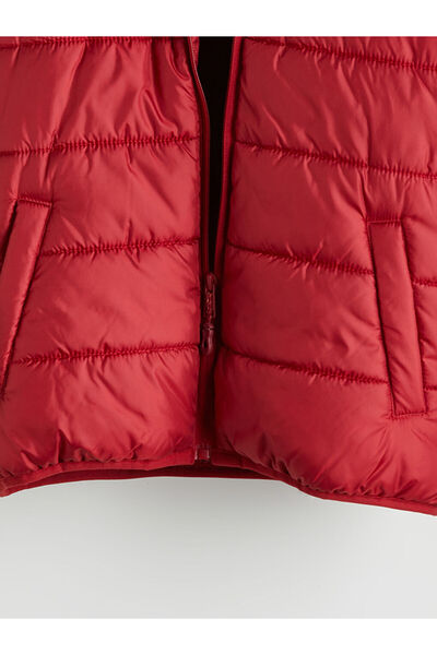 LC Waikiki Sparkling Choices from Shining Store |   Hooded Printed Boys' Puffer Jacket