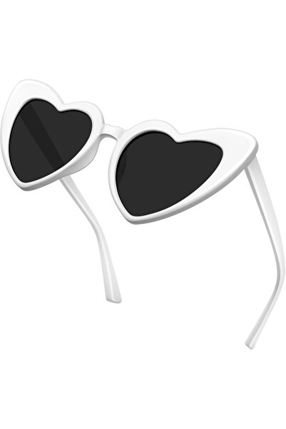 Generic KANASTAL High Protection Oversized Heart Sunglasses